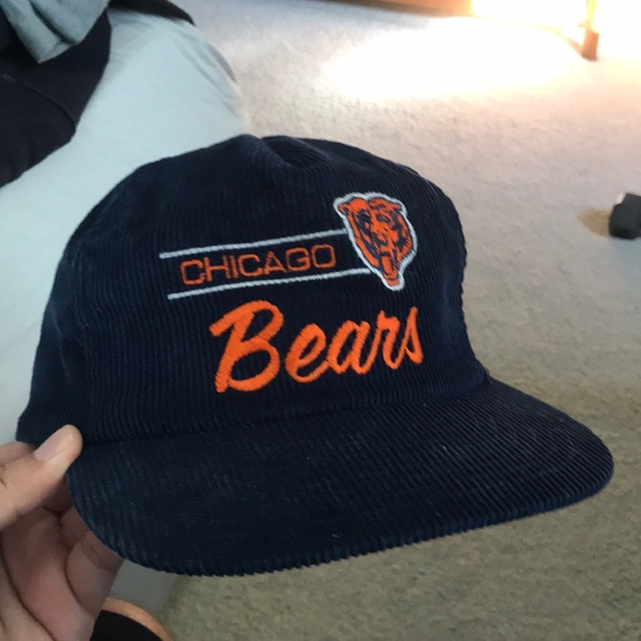 Chicago Bears Vintage Corduroy Hat 